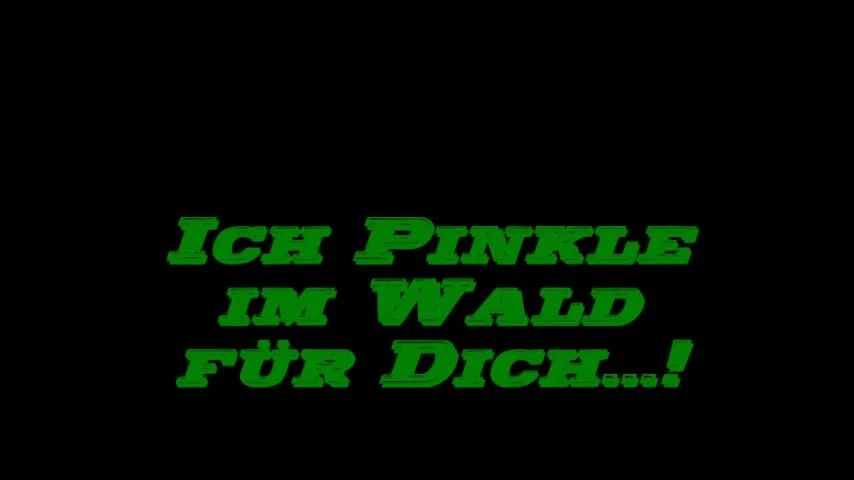 Geiler Piss im Wald..!!