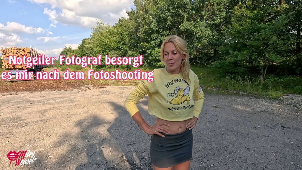 Notgeiler Fotograf fickt mich nach dem Fotoshoot !!