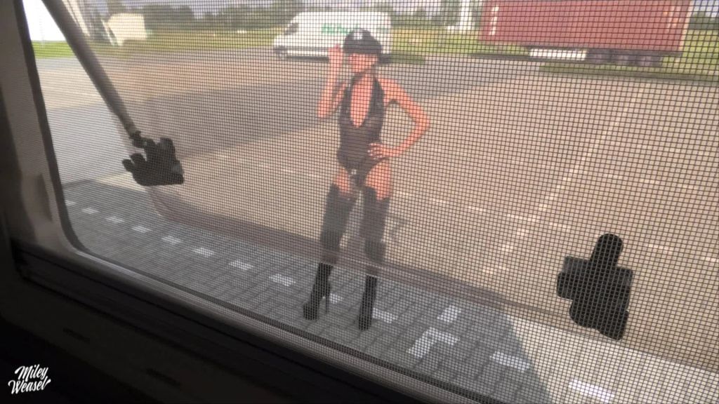 WTF!!Dreister Falschparker fesselt und fickt mir alle Löcher