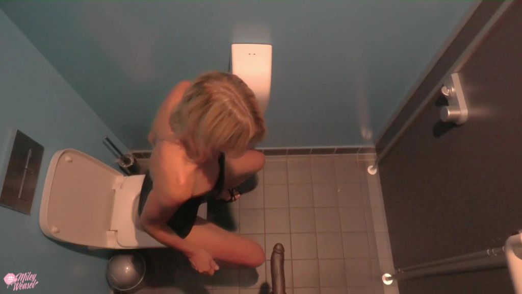 sexy foto nr. 2 von Riesendildo auf der Firmentoilette gefickt !