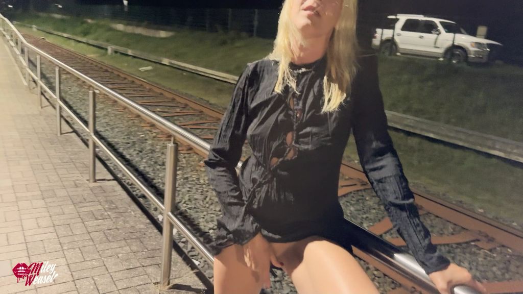 Vorschaubild 4 zum Video „Krass !! Geile Schlampe mitten am Bahnhof gefickt !!!“
