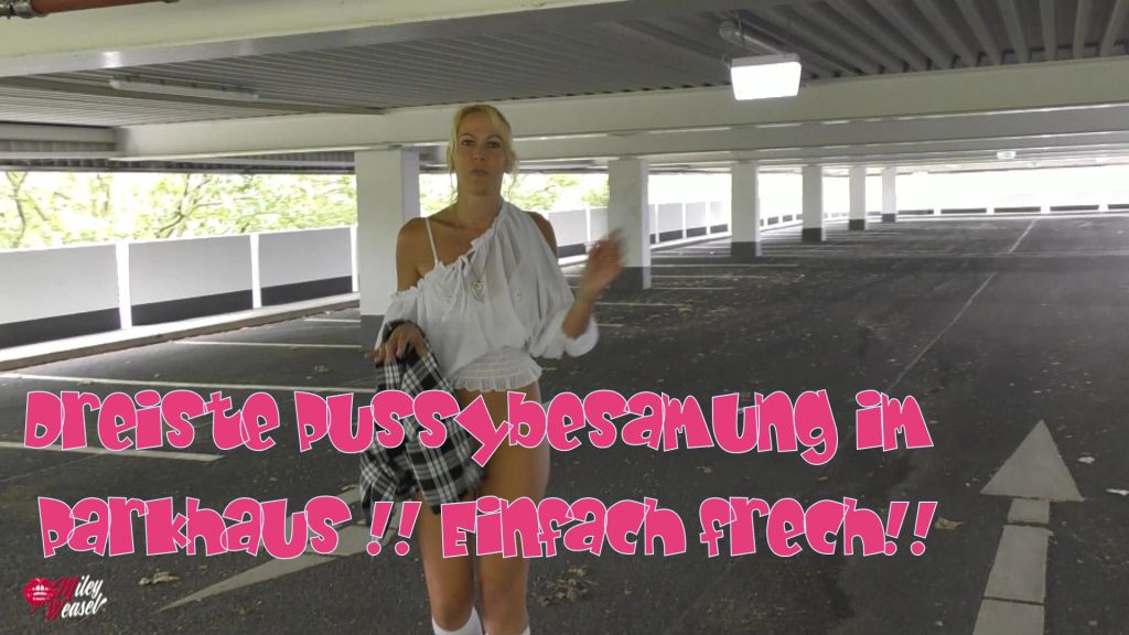sexy foto nr. 10 von Dreiste Pussybesamung im Parkhaus !
