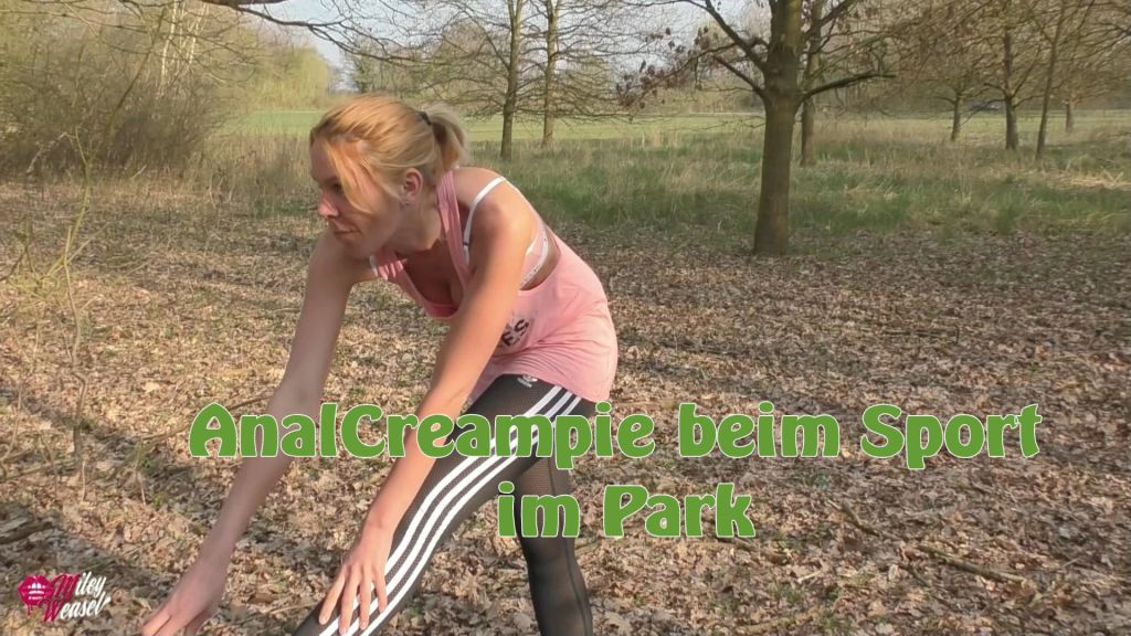 sexy foto nr. 9 von Analcreampie beim Sport im Park