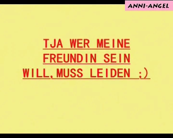 Lea pischt mir ins Gesicht !