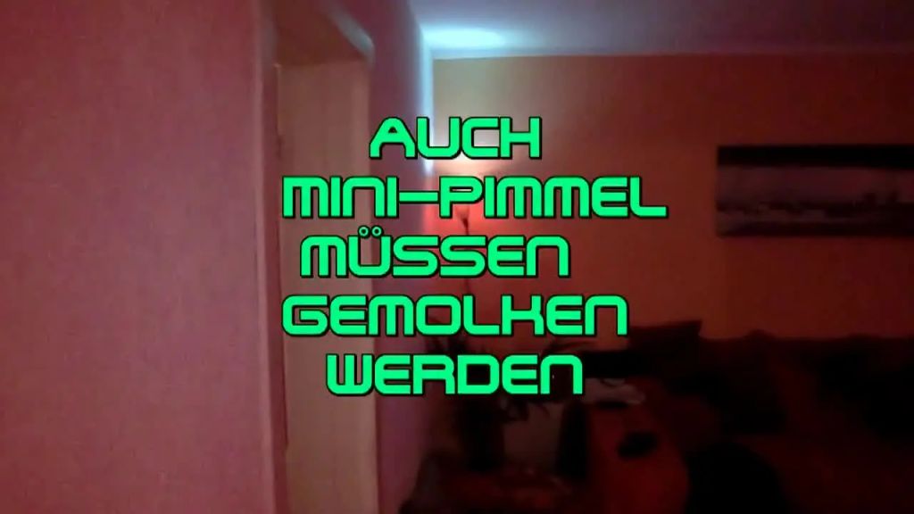 Auch Mini-Schwänze müssen gemolken werden