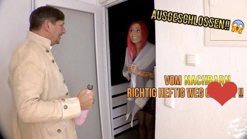Situation schamlos ausgenutzt !! Der notgeile Nachbar !!