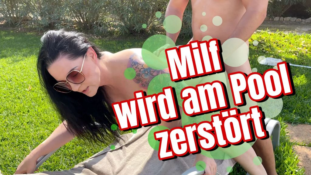 sexy foto nr. 10 von MILF wird am Pool zerstört