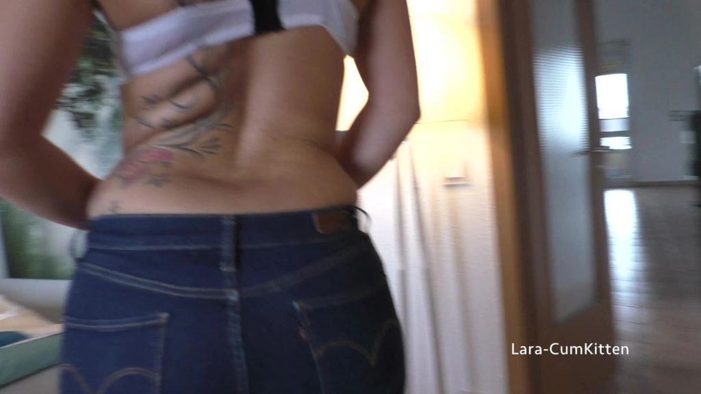 sexy foto nr. 5 von JEANS Fetisch FICK - Voll auf den MEGA ARSCH gespritzt