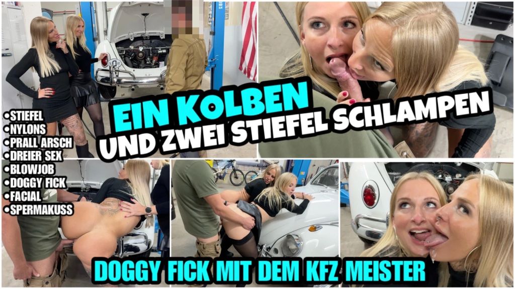sexy foto nr. 10 von 1 Kolben und 2 STIEFEL SCHLAMPEN | FICK mit dem KFZ Meister