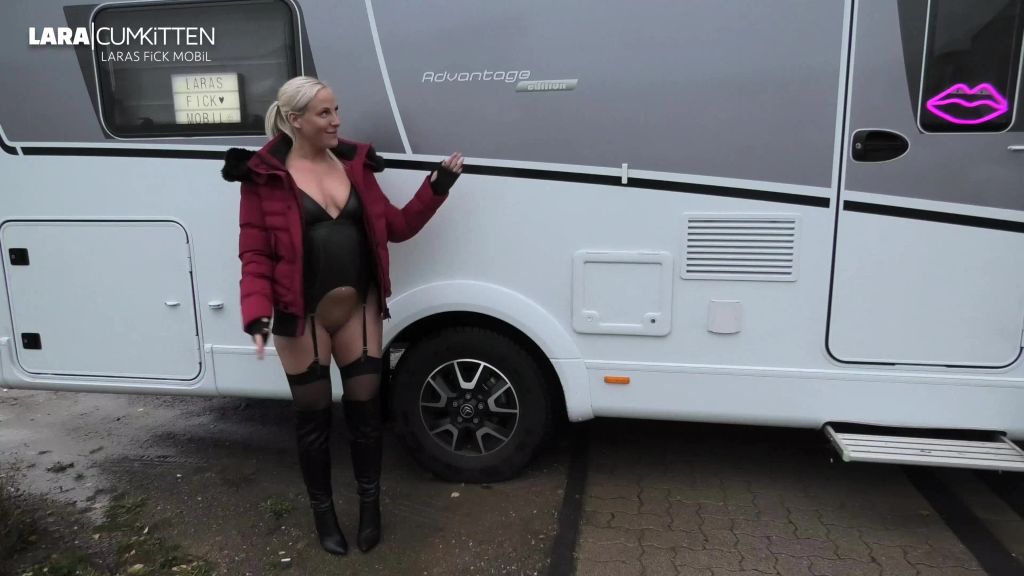 Besuch mich in meinem FICKMOBIL | HOBBYHURE vollgepritzt