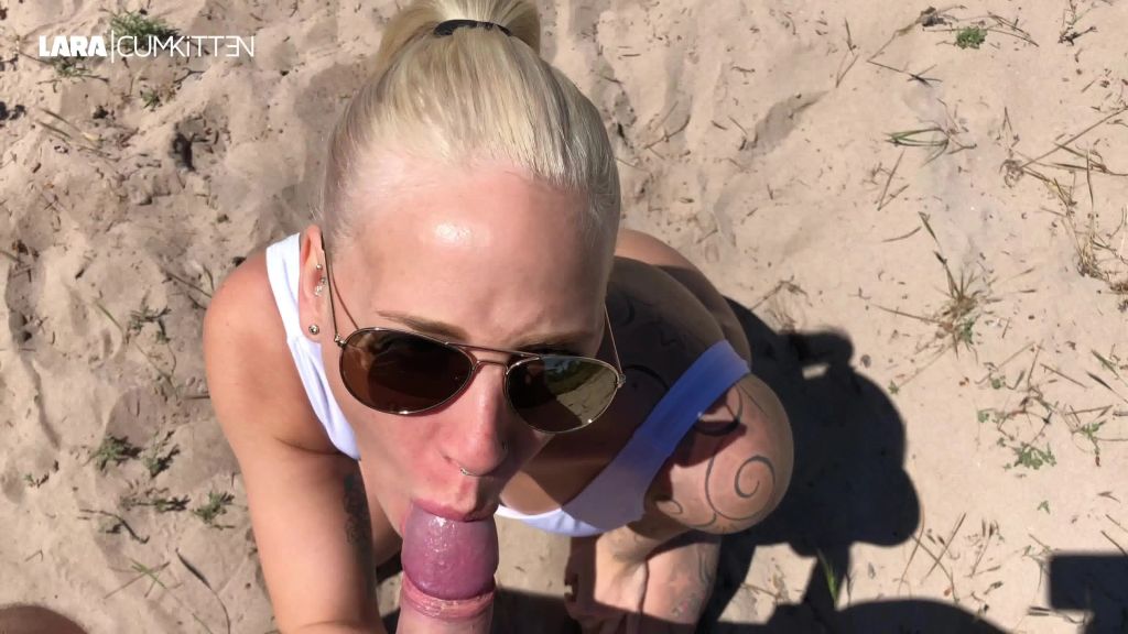 sexy foto nr. 4 von FREMDFICK im Badeanzug | Strand Quickie mit Mega Facial