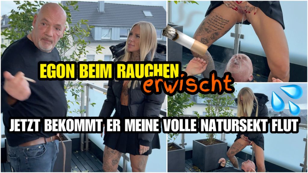 sexy foto nr. 10 von Beim rauchen ERWISCHT | Jetzt bekommt er meine PISS FLUT