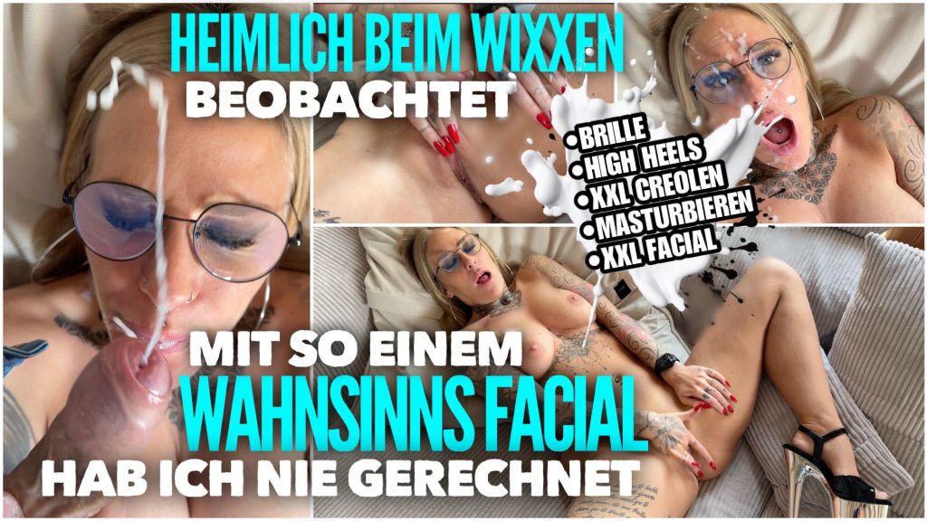 sexy foto nr. 10 von WAHNSINNS FACIAL explosion | Heimlich beim wixxen beobachtet