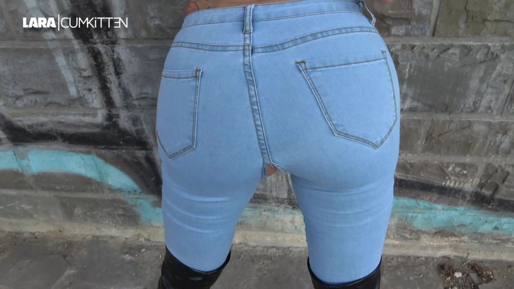 sexy foto nr. 3 von AUFGERISSEN und vollgespritzt | FICK mich in JEANS und BOOTS