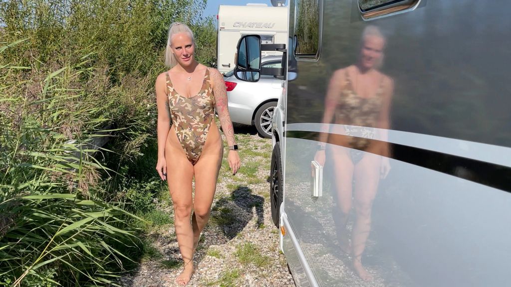 Das notgeilste FICKSTÜCK vom Campingplatz | XXXL FACIAL
