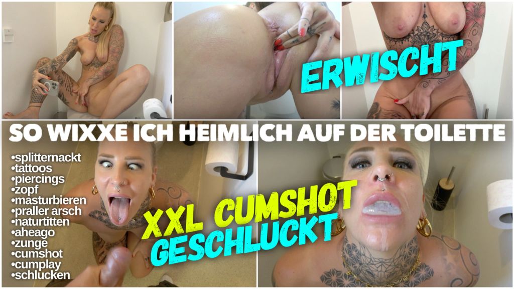 sexy foto nr. 10 von XXL Cumshot GESCHLUCKT | Beim heimlichen wixxen ERWISCHT