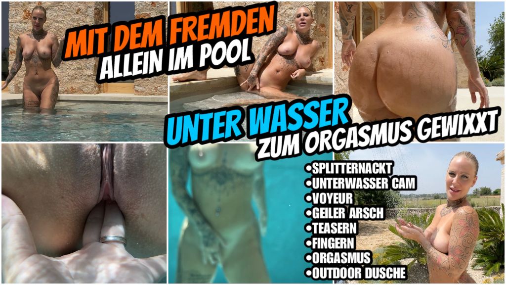 sexy foto nr. 10 von Mit dem FREMDEN allein im Pool | UNTER WASSER ZUM ORGASMUS