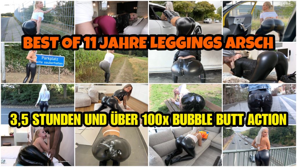 sexy foto nr. 10 von 3,5 STUNDEN BUBBLE BUTT | BEST OF 11 JAHRE LEGGINGS ARSCH