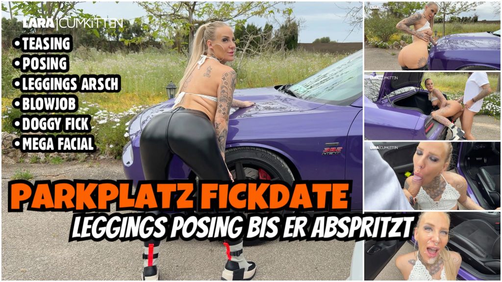 sexy foto nr. 2 von PARKPLATZ FICKDATE | Leggings Posing bis er abspritzt