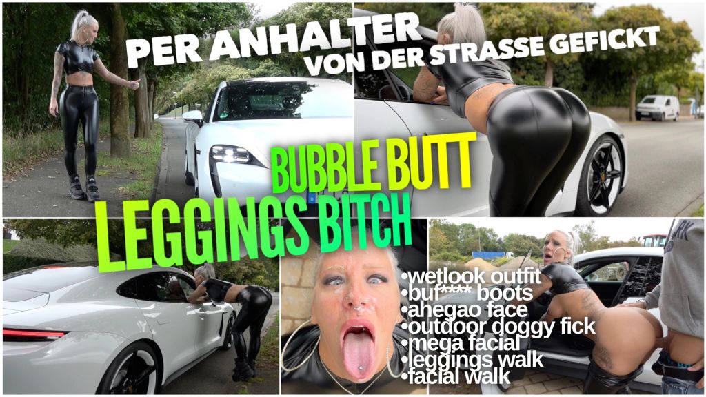sexy foto nr. 10 von PRALLE LEGGINGS BITCH | Per Anhalter von der Strasse gefickt
