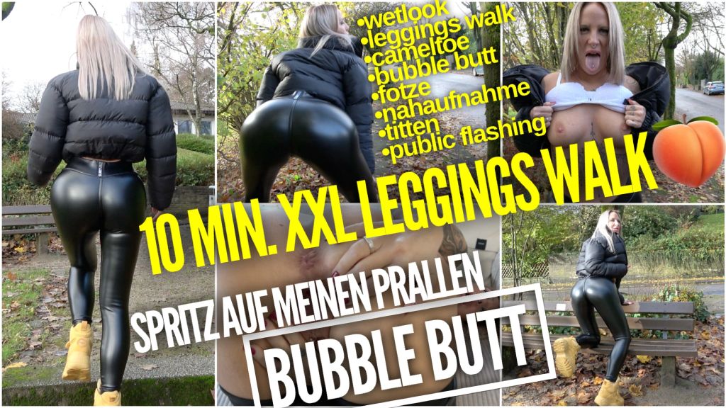 sexy foto nr. 10 von XXL LEGGINGS WALK | Spritz auf meinen prallen BUBBLE BUTT
