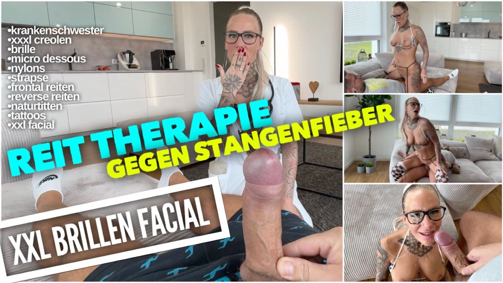 sexy foto nr. 10 von REIT THERAPIE gegen Stangenfieber | XXL BRILLEN FACIAL