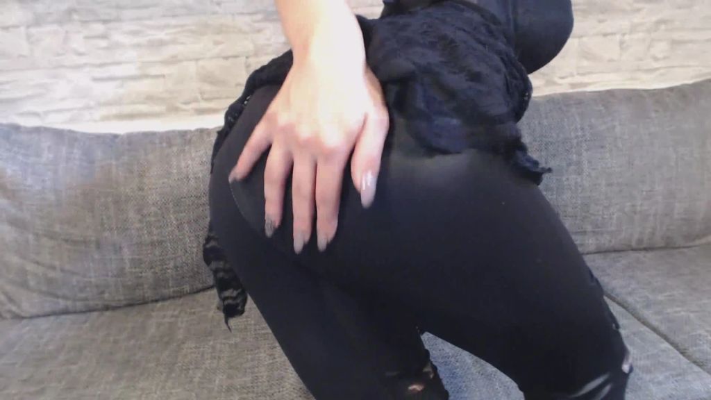sexy foto nr. 9 von LEDER LEGGING-STRIPEINLAGE
