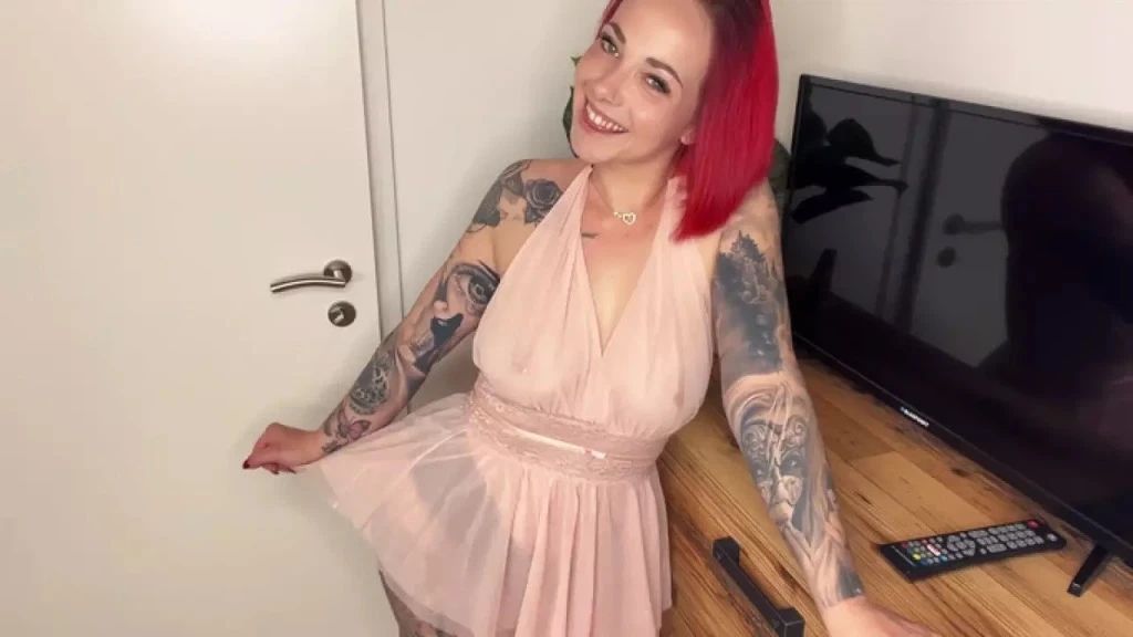 Strip im Heißen Transparenten Kleidchen !!