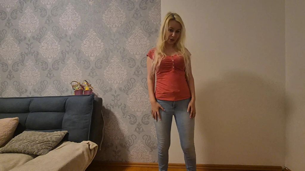 Userwunsch Nylons und Jeans Pissen