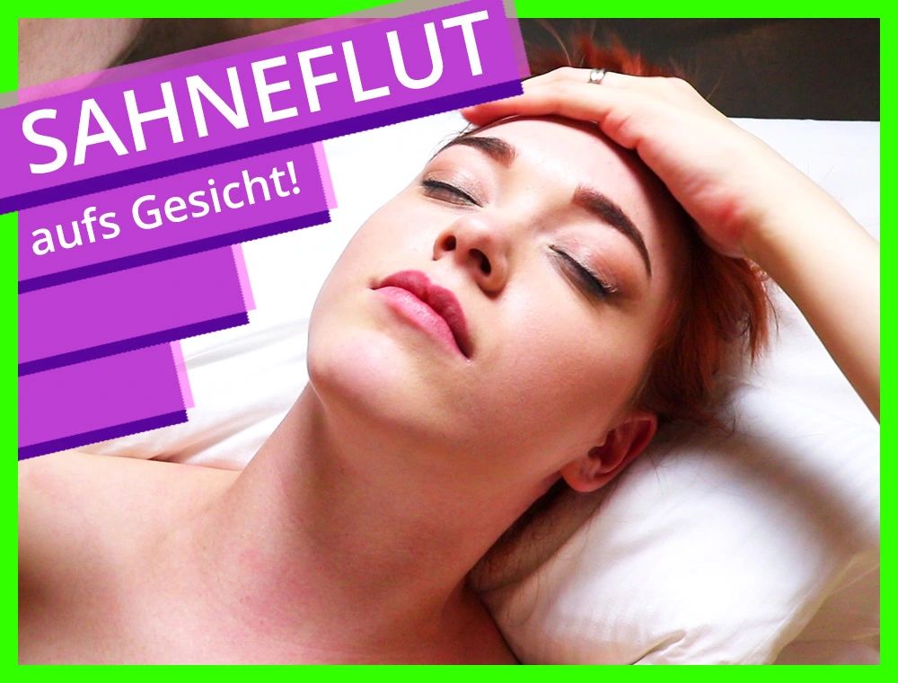 SPERMAFLUT Gesichtsbesamung!!