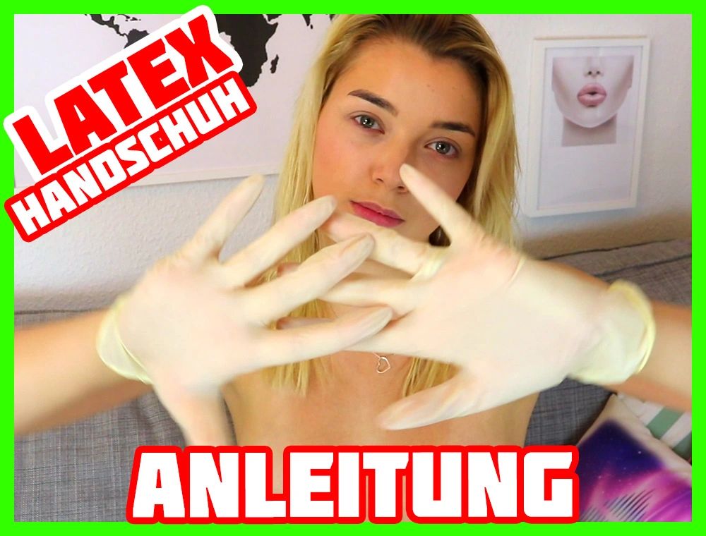 Latex Handschuh Wichsanleitung | Anny Aurora