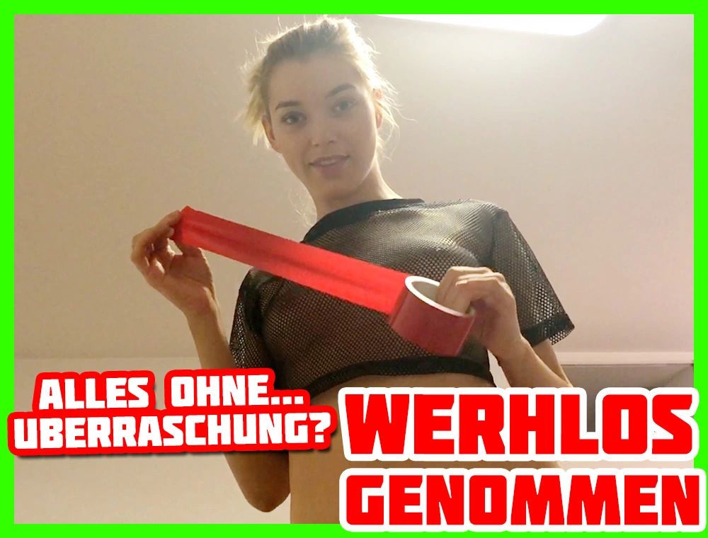 Wehrlos gefickt! Dein Schwanz für AO Creampie!