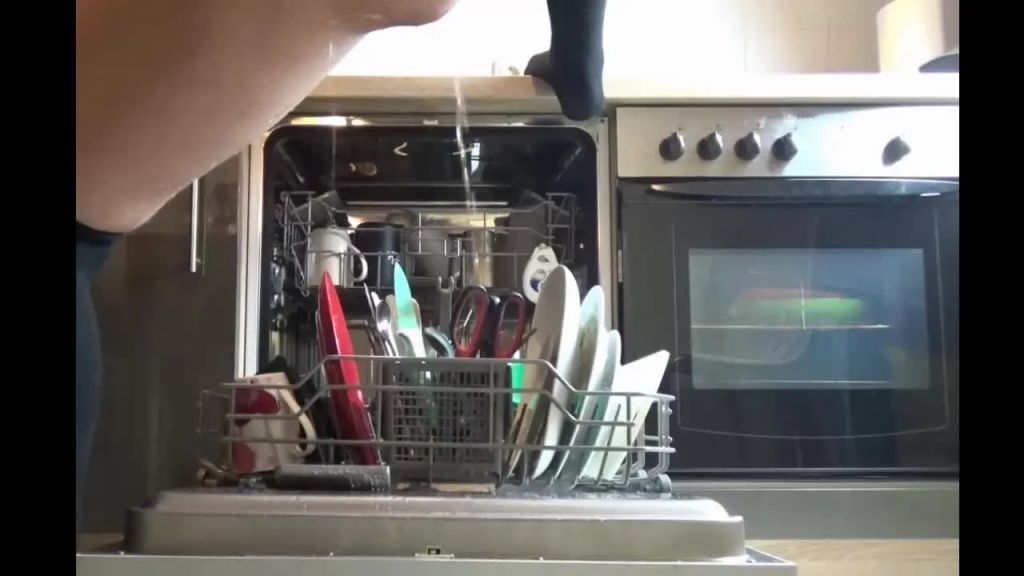 in die Spülmaschine gepisst