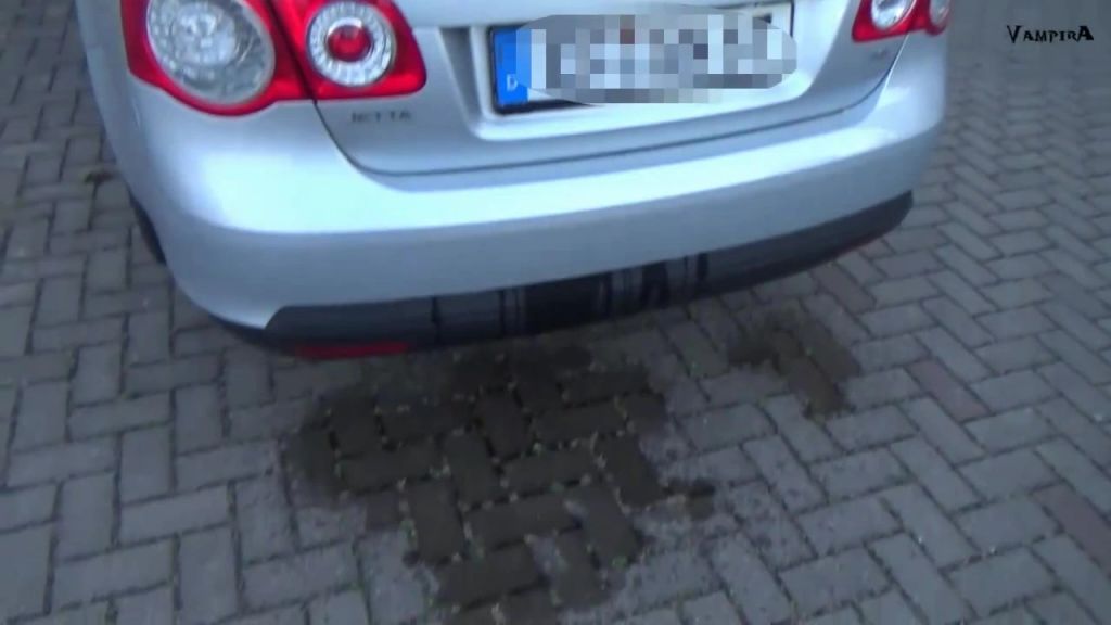sexy foto nr. 10 von Chef auf's Auto gepisst