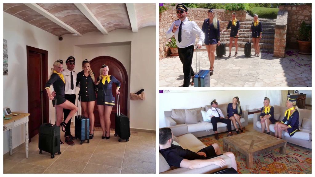 Creampie & Cum Airlines! Wir bringen dich zum spritzen! No.1