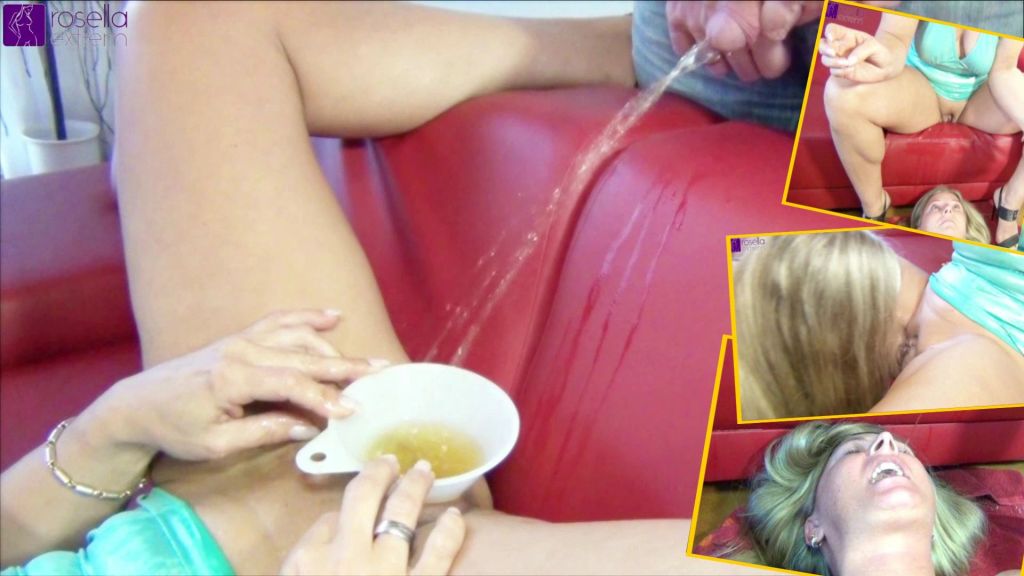sexy foto nr. 10 von 2 mal Männerpisse aus der Fotze von Freundin geschluckt!