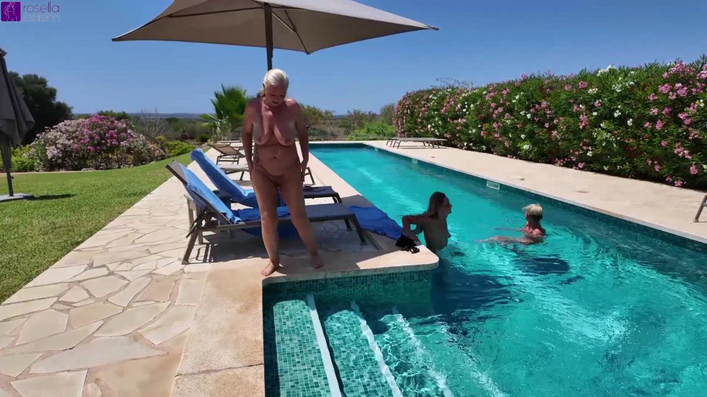 sexy foto nr. 5 von 3 dauerfeuchte Muschis am Hotelpool! Full Movie