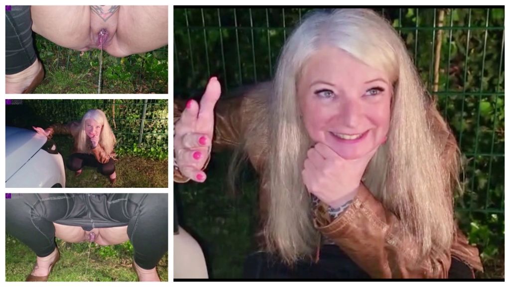 sexy foto nr. 10 von Geiler Public Outdoor-Piss! Mega viel Pisse abgestrullert!