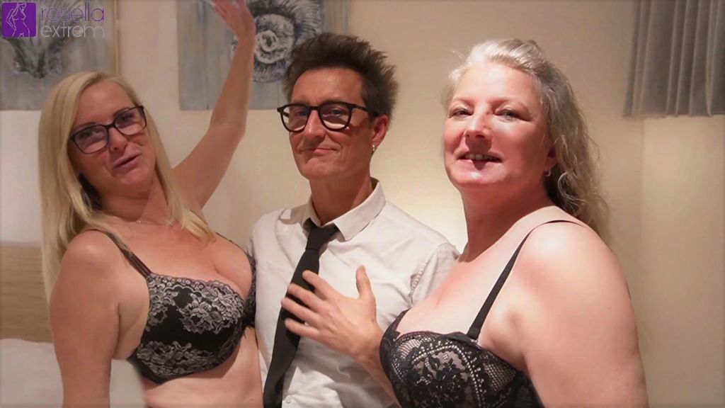 Versauter AO-Dreier mit DirtyTina, RosellaExtrem & Conny! FM