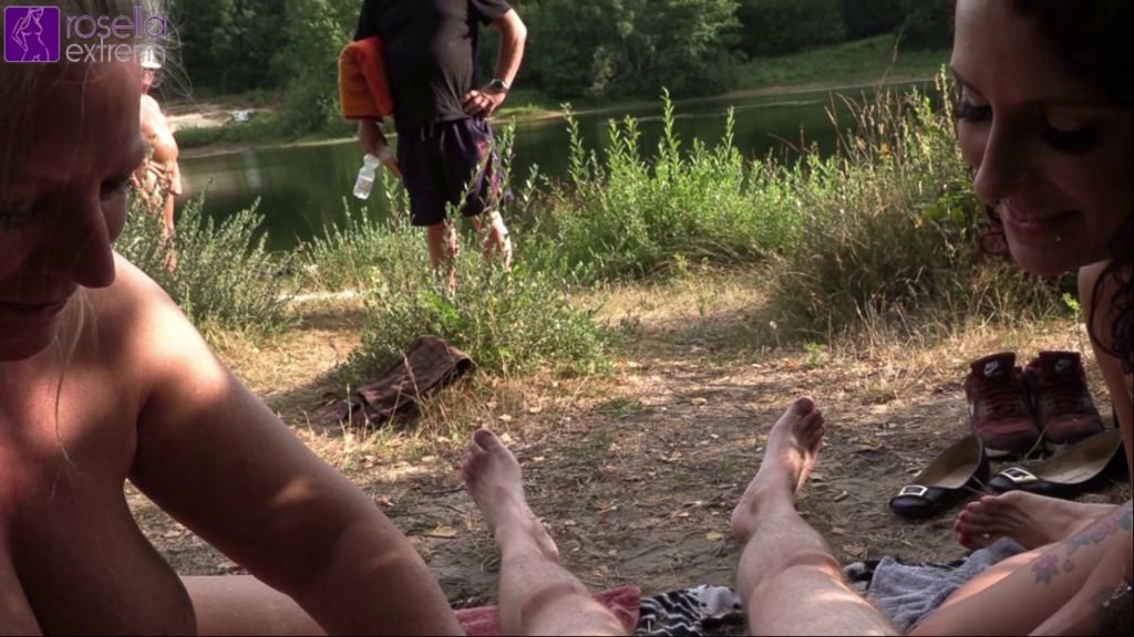 Mara und Rosella Public am See!