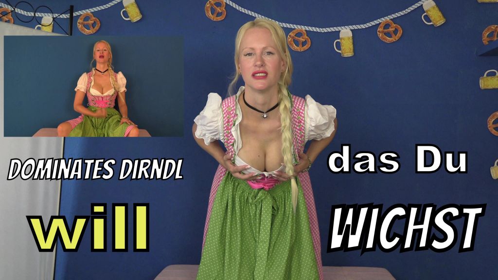 sexy foto nr. 10 von Dominantes Dirndl will dass Du wichst