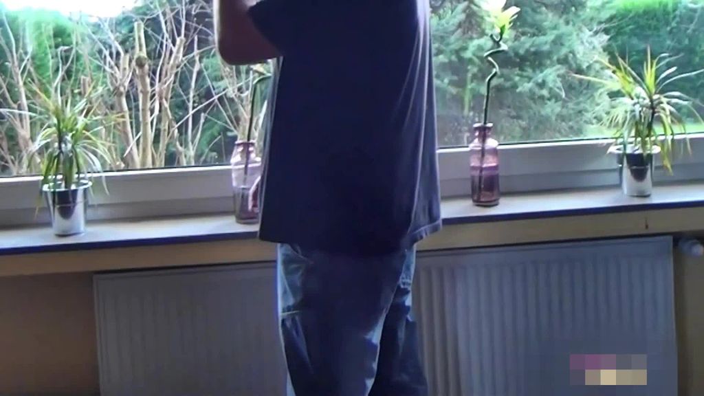 Beim spannen erwischt