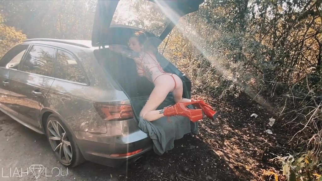 sexy foto nr. 9 von AM STRAßENRAND: Amateurgirl im Kofferraum gefickt!