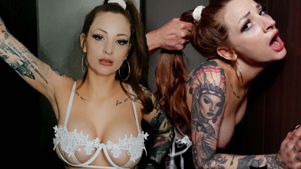 QUICKIE, BLOWJOB, MEGA FACIAL - Fick mich im Flur!