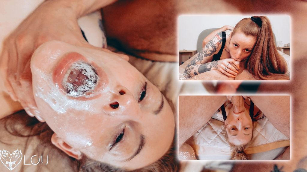sexy foto nr. 10 von KEHLENFICK! Kopfüber dem Cumshot entgegen.