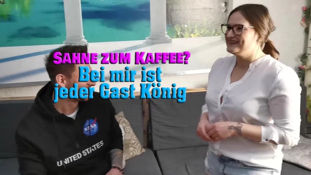 Sahne zum Kaffee? Bedienung durchgezogen