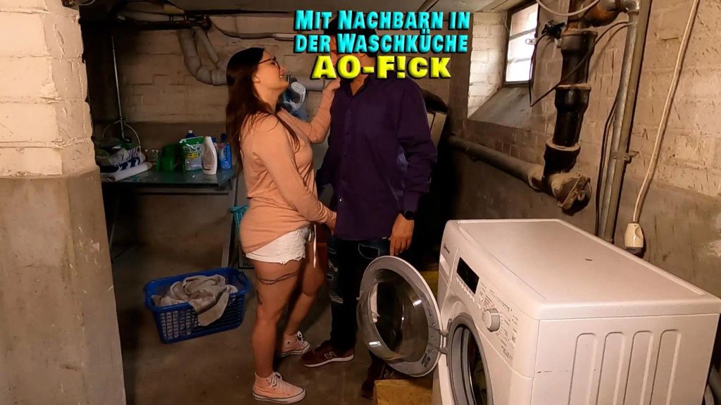 AO-Fick mit Nachbarn in der Waschküche