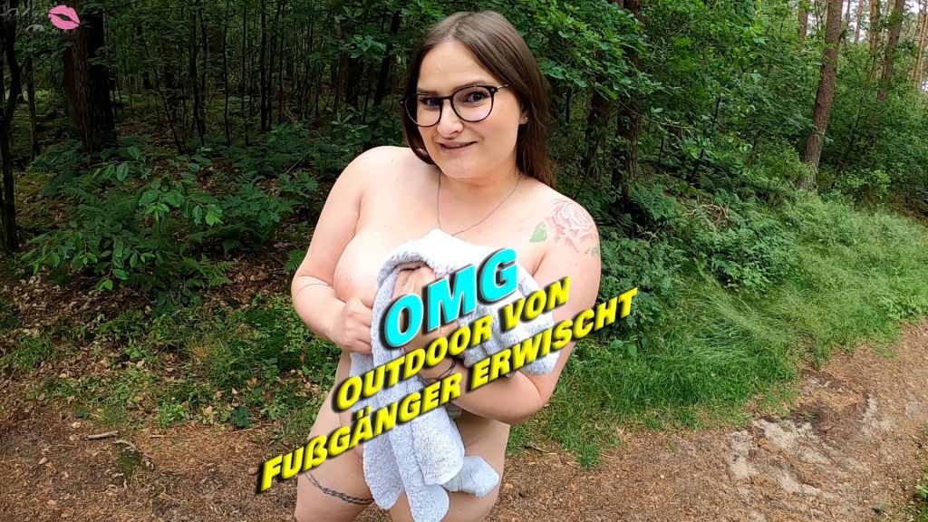 OMG! Outdoor von Fußgänger erwischt