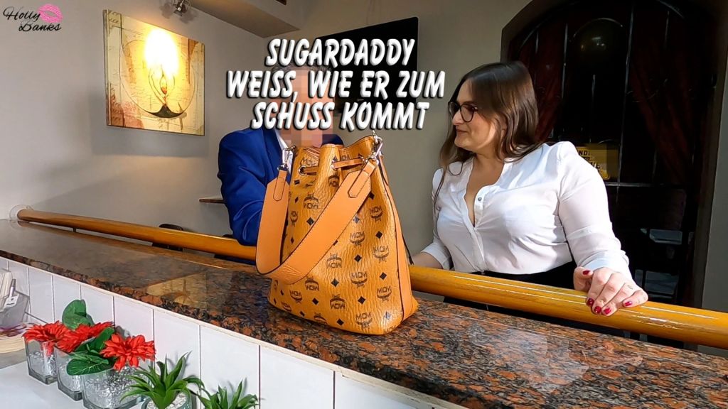 Sugar-Daddy weiß, wie er zum Schuss kommt