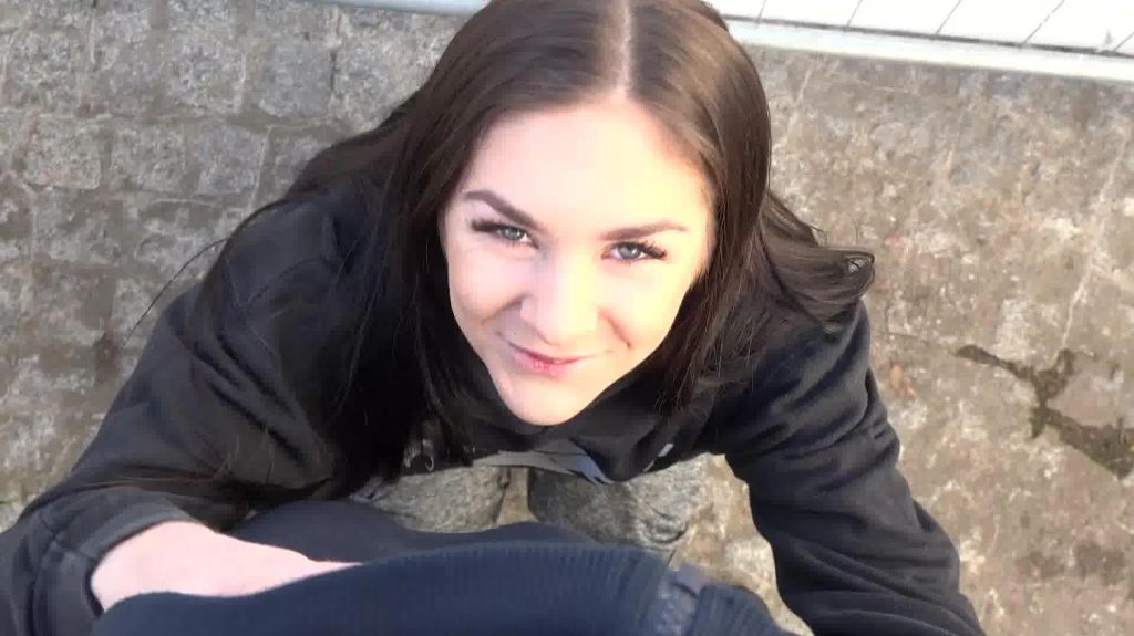 Jogger beim Spannen erwischt! Direkt Abgeblasen & gewichst